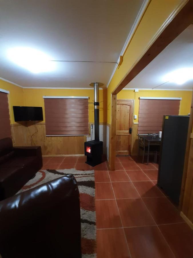Cabana Cavernas Austral Puerto Sanchez Vila Exterior foto