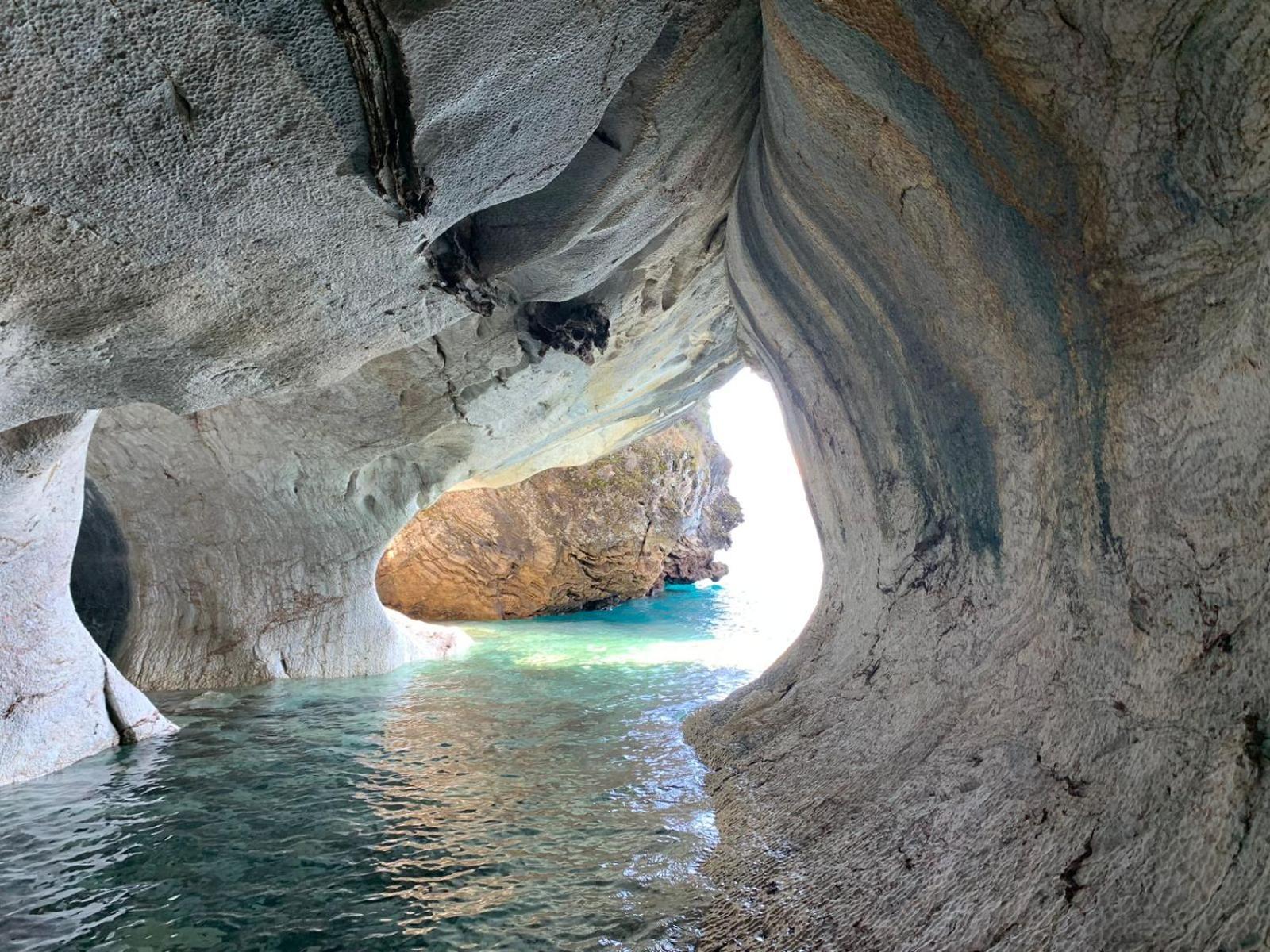Cabana Cavernas Austral Puerto Sanchez Vila Exterior foto