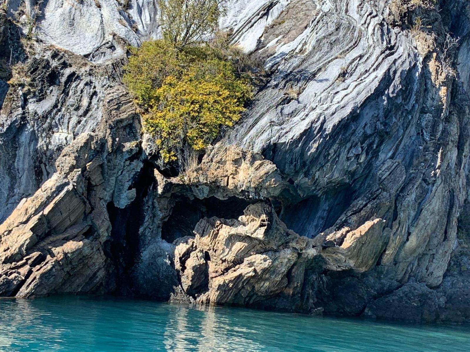 Cabana Cavernas Austral Puerto Sanchez Vila Exterior foto